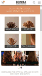 Mobile Screenshot of bonitahair.co.uk
